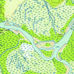 United States Geological Survey Melozitna D-3, AK (1952, 63360-Scale) digital map