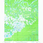 United States Geological Survey Melozitna D-6, AK (1954, 63360-Scale) digital map