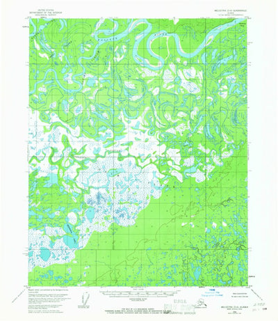 United States Geological Survey Melozitna D-6, AK (1954, 63360-Scale) digital map