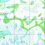United States Geological Survey Melozitna D-6, AK (1954, 63360-Scale) digital map