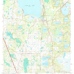 United States Geological Survey Melrose, FL (1966, 24000-Scale) digital map