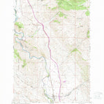 United States Geological Survey Melrose, MT (1961, 24000-Scale) digital map
