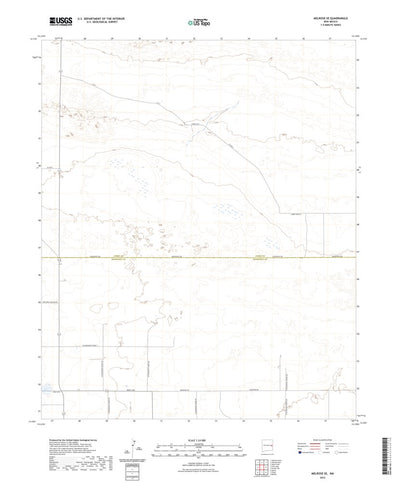 United States Geological Survey Melrose SE, NM (2023, 24000-Scale) digital map