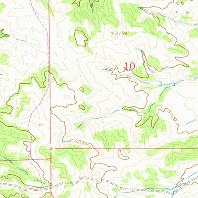 United States Geological Survey Melstone, MT (1963, 24000-Scale) digital map