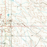 United States Geological Survey Melstone, MT (1979, 100000-Scale) digital map