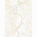 United States Geological Survey Melstone NE, MT (1962, 24000-Scale) digital map