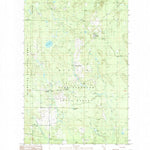 United States Geological Survey Melstrand, MI (1983, 25000-Scale) digital map
