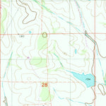 United States Geological Survey Melton, AL (1980, 24000-Scale) digital map