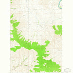 United States Geological Survey Melton Ranch, MT (1964, 24000-Scale) digital map