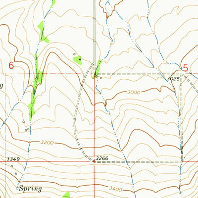 United States Geological Survey Melton Ranch, MT (1964, 24000-Scale) digital map