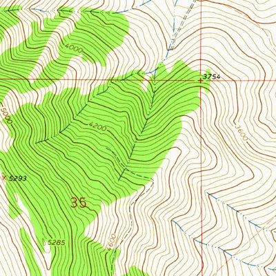 United States Geological Survey Melton Ranch, MT (1964, 24000-Scale) digital map