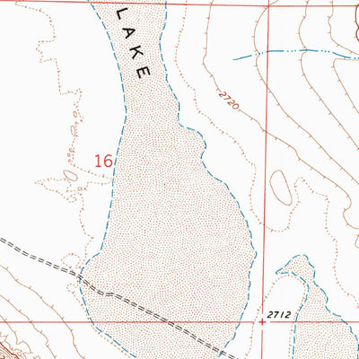 United States Geological Survey Melville Lake, CA (1972, 24000-Scale) digital map