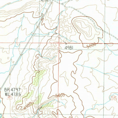 United States Geological Survey Melville, MT (1985, 24000-Scale) digital map