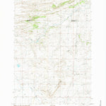 United States Geological Survey Melville NW, MT (1985, 24000-Scale) digital map