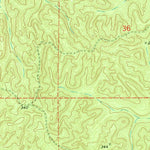 United States Geological Survey Melvin, AL-MS (1974, 24000-Scale) digital map
