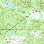 United States Geological Survey Melvin, AL-MS (1978, 24000-Scale) digital map