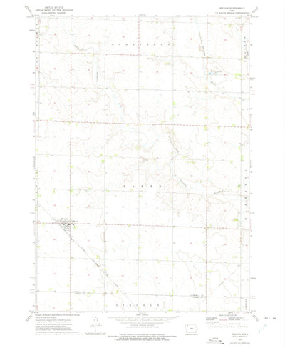 United States Geological Survey Melvin, IA (1972, 24000-Scale) digital map