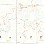 United States Geological Survey Melvin, IA (1972, 24000-Scale) digital map