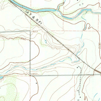 United States Geological Survey Melvin, TX (1960, 24000-Scale) digital map
