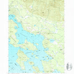 United States Geological Survey Melvin Village, NH (1987, 24000-Scale) digital map