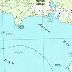 United States Geological Survey Melvin Village, NH (1987, 24000-Scale) digital map