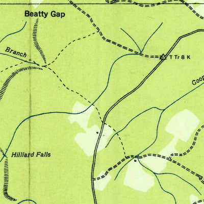 United States Geological Survey Melvine, TN (1935, 24000-Scale) digital map