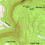 United States Geological Survey Melvine, TN (1956, 24000-Scale) digital map