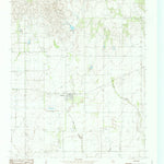 United States Geological Survey Memphis NW, TX (1985, 24000-Scale) digital map