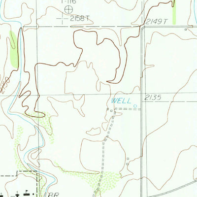 United States Geological Survey Memphis NW, TX (1985, 24000-Scale) digital map