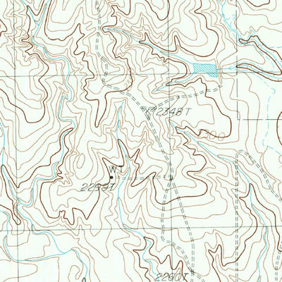 United States Geological Survey Memphis NW, TX (1985, 24000-Scale) digital map
