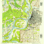 United States Geological Survey Memphis, TN-AR (1916, 62500-Scale) digital map