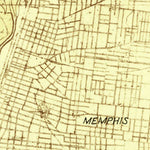 United States Geological Survey Memphis, TN-AR (1925, 48000-Scale) digital map