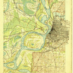 United States Geological Survey Memphis, TN-AR (1927, 62500-Scale) digital map