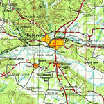 United States Geological Survey Memphis, TN-AR-MO (1953, 250000-Scale) digital map