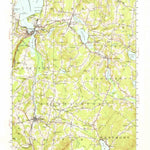 United States Geological Survey Memphremagog, VT (1953, 62500-Scale) digital map