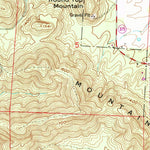 United States Geological Survey Mena, AR (1958, 24000-Scale) digital map