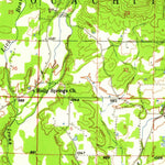 United States Geological Survey Mena, AR (1958, 62500-Scale) digital map
