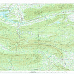United States Geological Survey Mena, AR-OK (1989, 100000-Scale) digital map