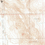 United States Geological Survey Menagers Lake, AZ (1988, 24000-Scale) digital map