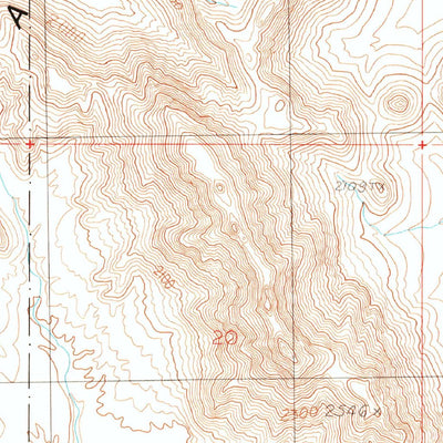 United States Geological Survey Menagers Lake, AZ (1988, 24000-Scale) digital map