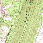 United States Geological Survey Mench, PA (1967, 24000-Scale) digital map