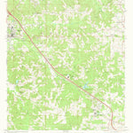 United States Geological Survey Mendenhall East, MS (1970, 24000-Scale) digital map