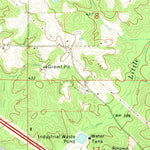 United States Geological Survey Mendenhall East, MS (1970, 24000-Scale) digital map