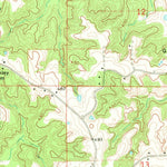 United States Geological Survey Mendenhall East, MS (1970, 24000-Scale) digital map