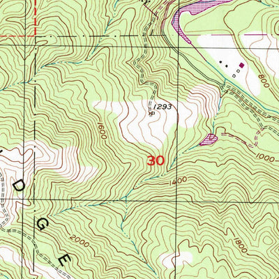 United States Geological Survey Mendenhall Springs, CA (1996, 24000-Scale) digital map