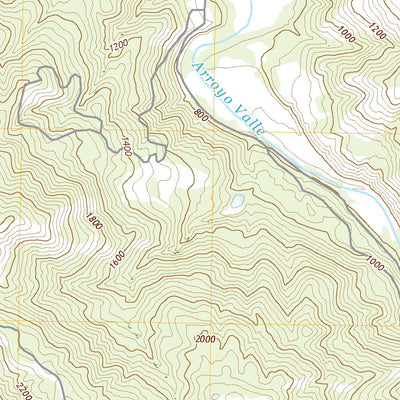 United States Geological Survey Mendenhall Springs, CA (2021, 24000-Scale) digital map