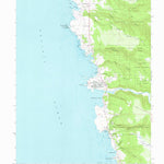 United States Geological Survey Mendocino, CA (1960, 24000-Scale) digital map