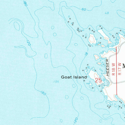 United States Geological Survey Mendocino, CA (1960, 24000-Scale) digital map