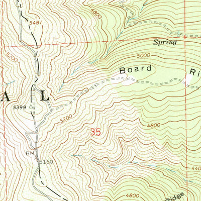 United States Geological Survey Mendocino Pass, CA (1967, 24000-Scale) digital map
