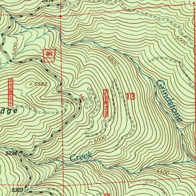 United States Geological Survey Mendocino Pass, CA (1996, 24000-Scale) digital map